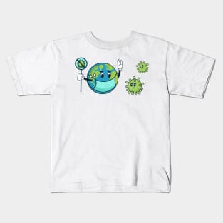 The World Can Stop Coronavirus! Kids T-Shirt